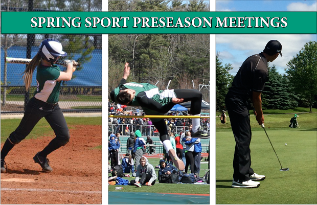 Softball, Golf & Track Preseason Meetings Coming Up