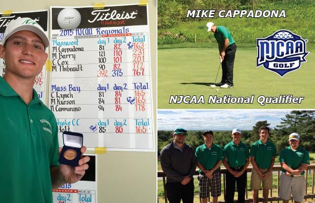Mike Cappadona finished fourth at the Region XXI Championship