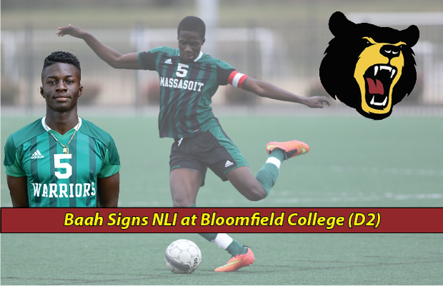 William Baah Heading To Bloomfield College