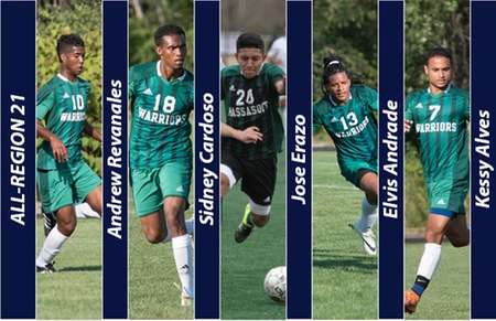 Five Named To Men’s Soccer All-Region 21 First Team
