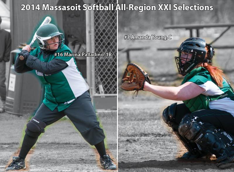 Palladino, Young Named To All-Region Softball Team