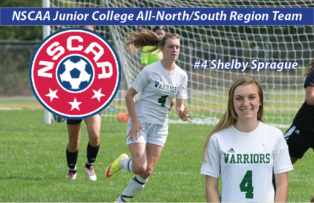 Shelby Sprague Named To NSCAA Junior College All-North/South Region Second Team