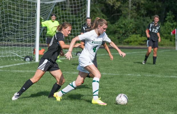 #4 Shelby Sprage posted two goals and an assist in the win for Massasoit