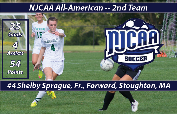 Shelby Sprauge Earns NJCAA All-American Second Team Accolades