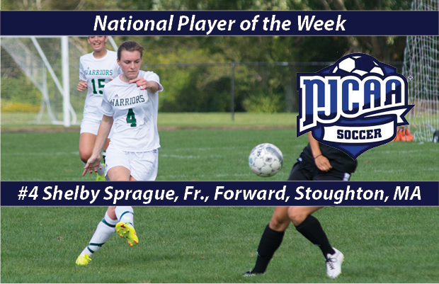 Sprague Donned NJCAA National Player Of The Week