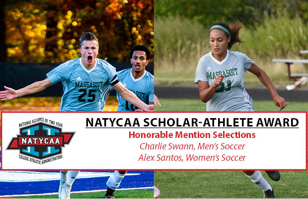 Santos, Swann Named NATYCAA Scholar-Athlete Honorable Mention Selections