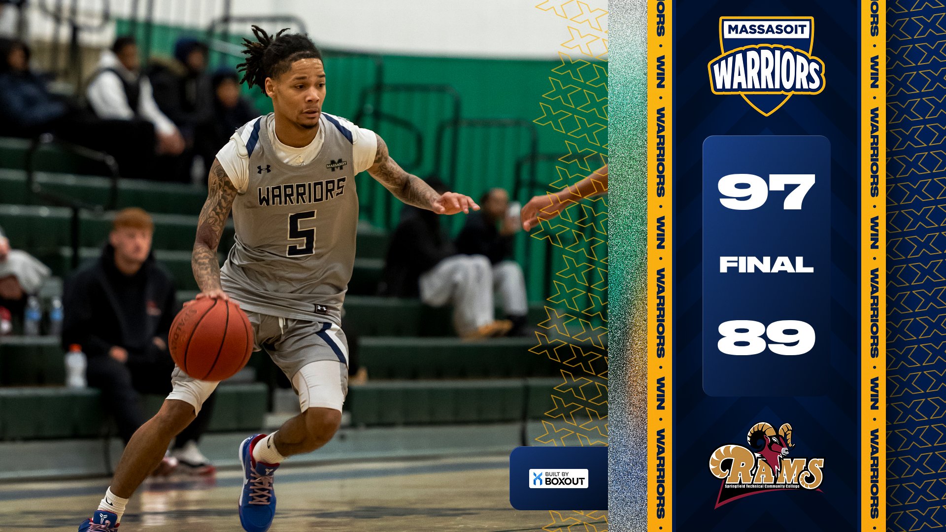 Warriors Rally for Road Win Over Springfield Tech