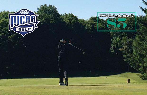 Mike Cappadona fired an 85 in his second round at the NJCAA Nationals
