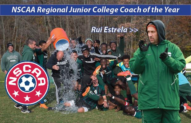 Rui Estrela Named NSCAA Regional Junior College Coach of the Year