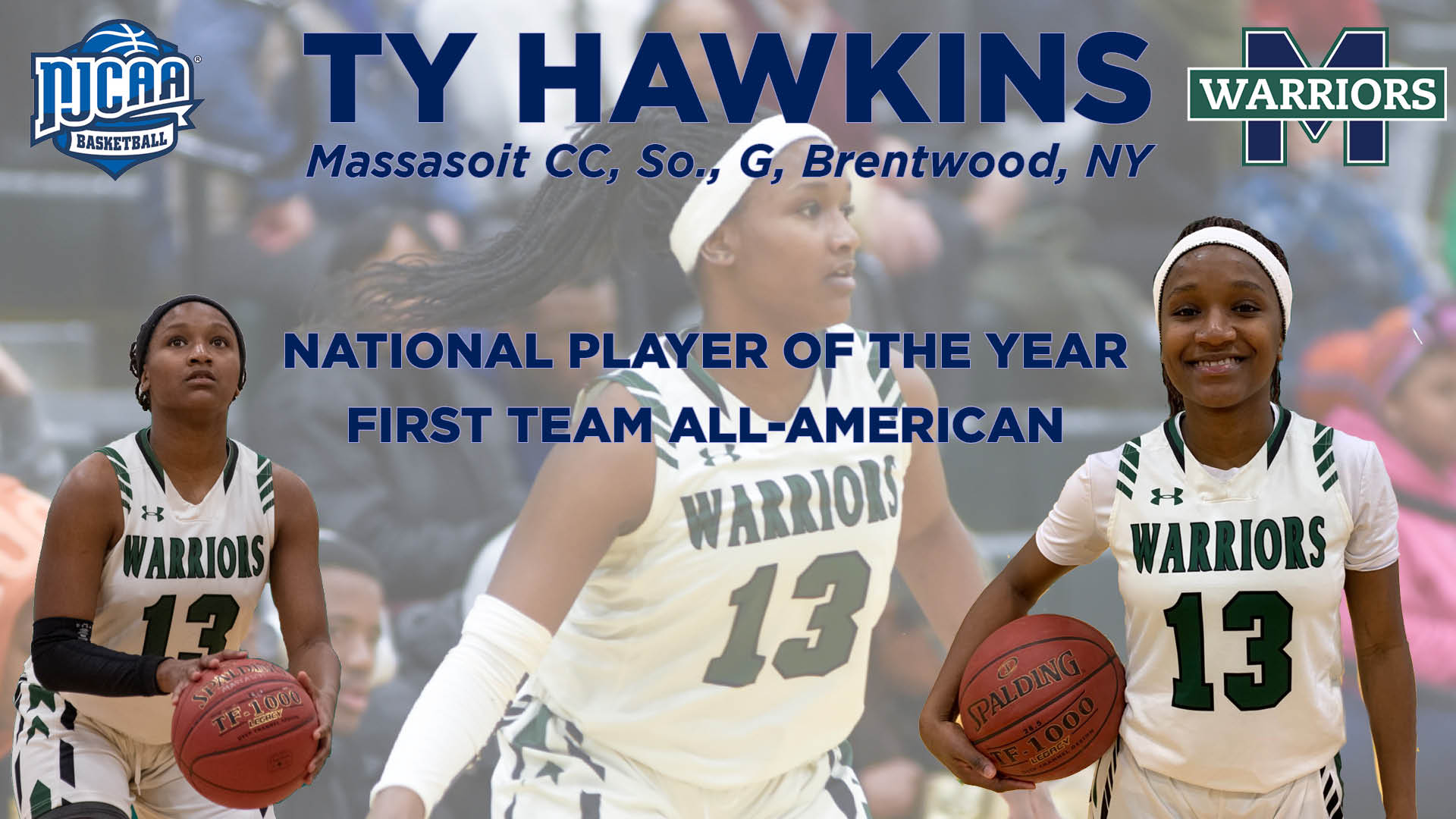FENTON FEATURE: Massasoit’s Ty Hawkins Named the National Division 3 Player of the Year